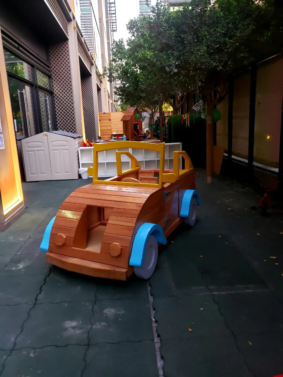 Custom children’s play equipment — project view 5