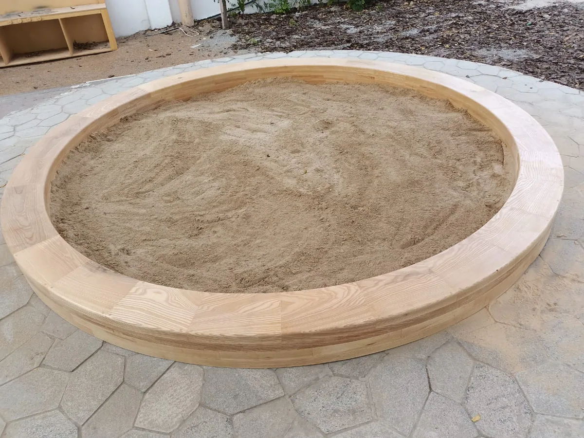 Landscape project work during the work