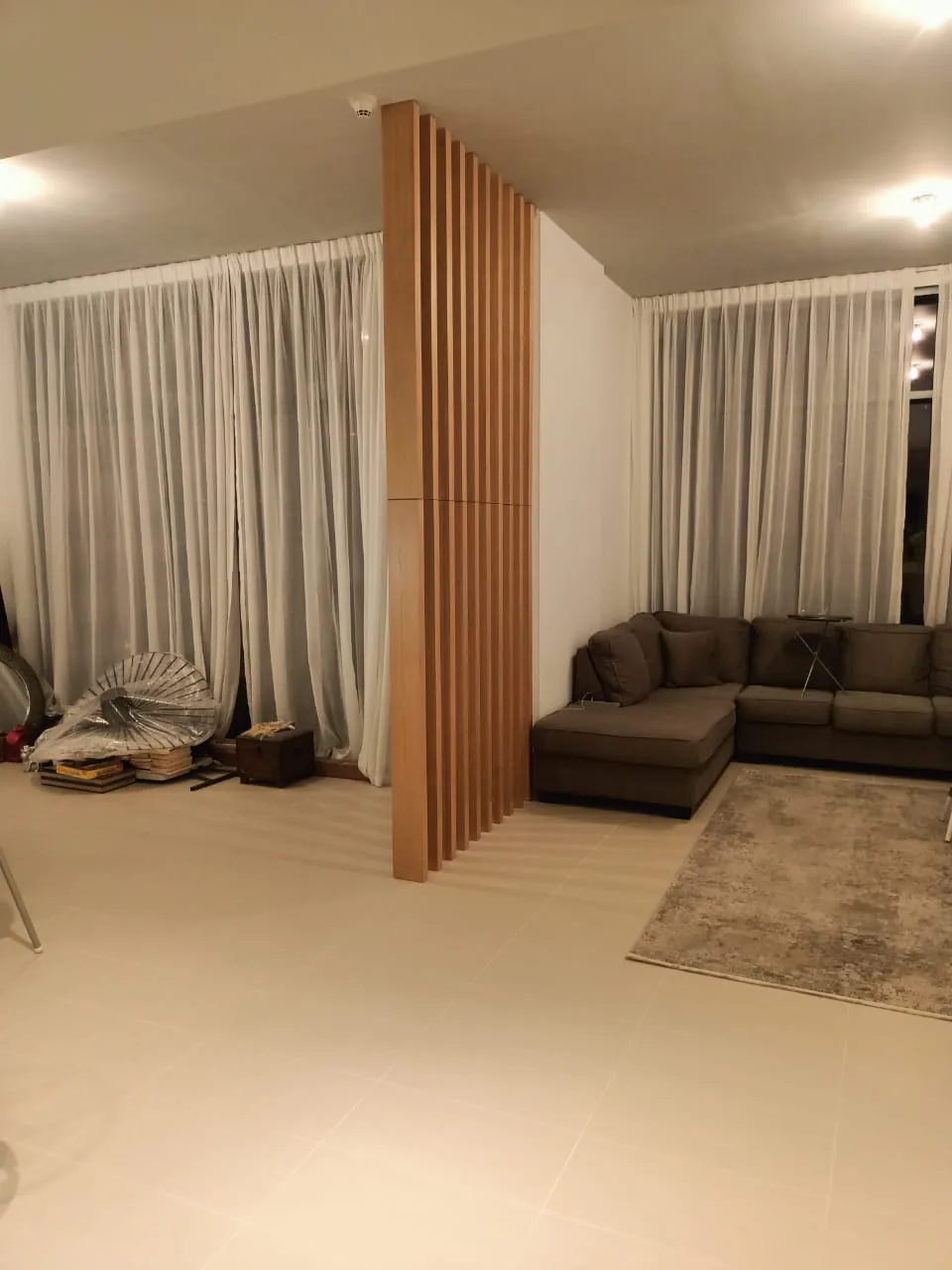 Living-area interior update detail