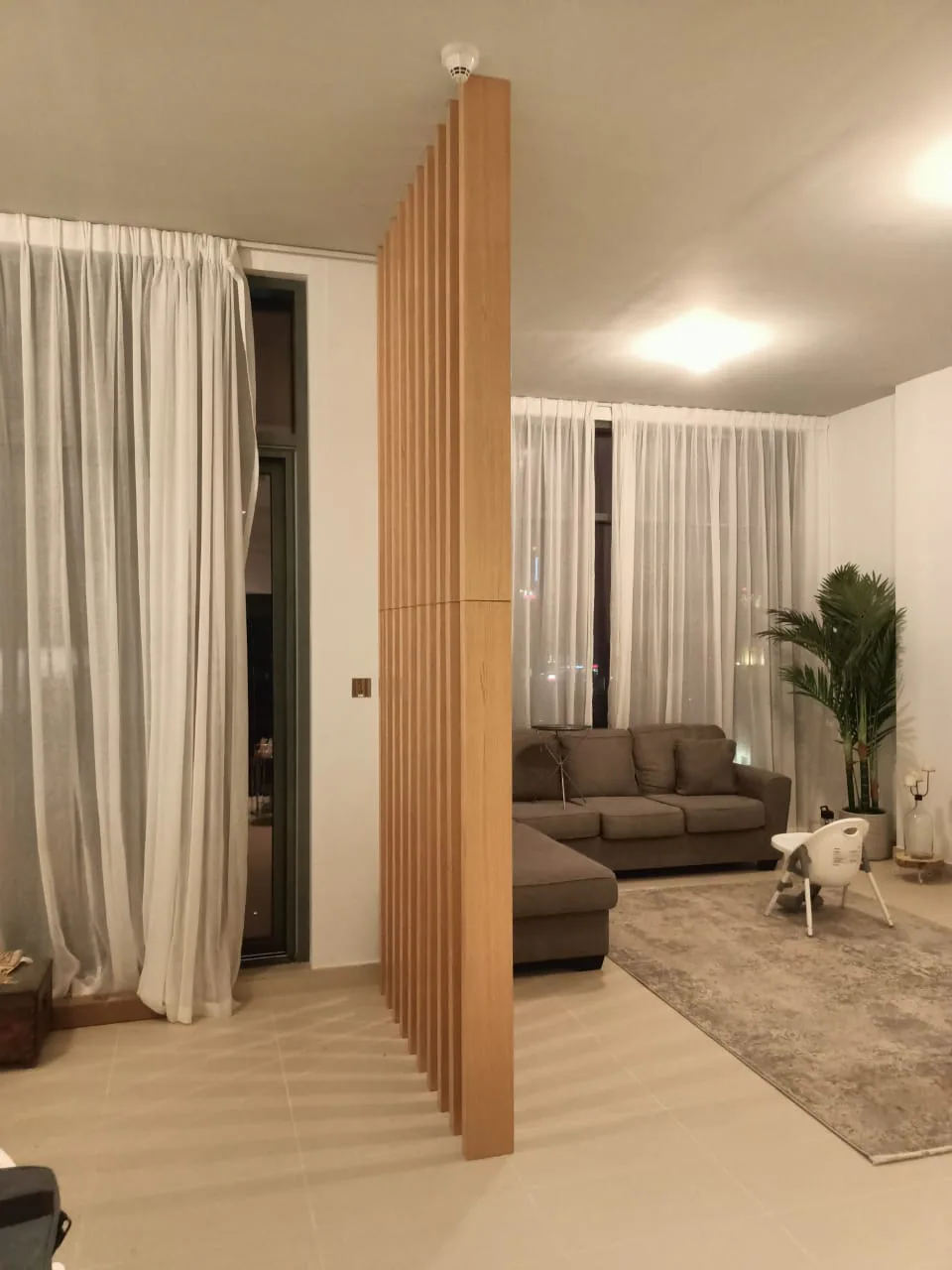 Living-area interior update detail