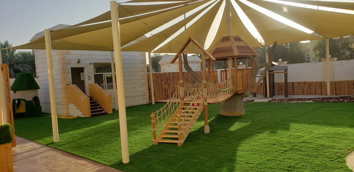Nursery landscape project in Abu Dhabi — project view 4