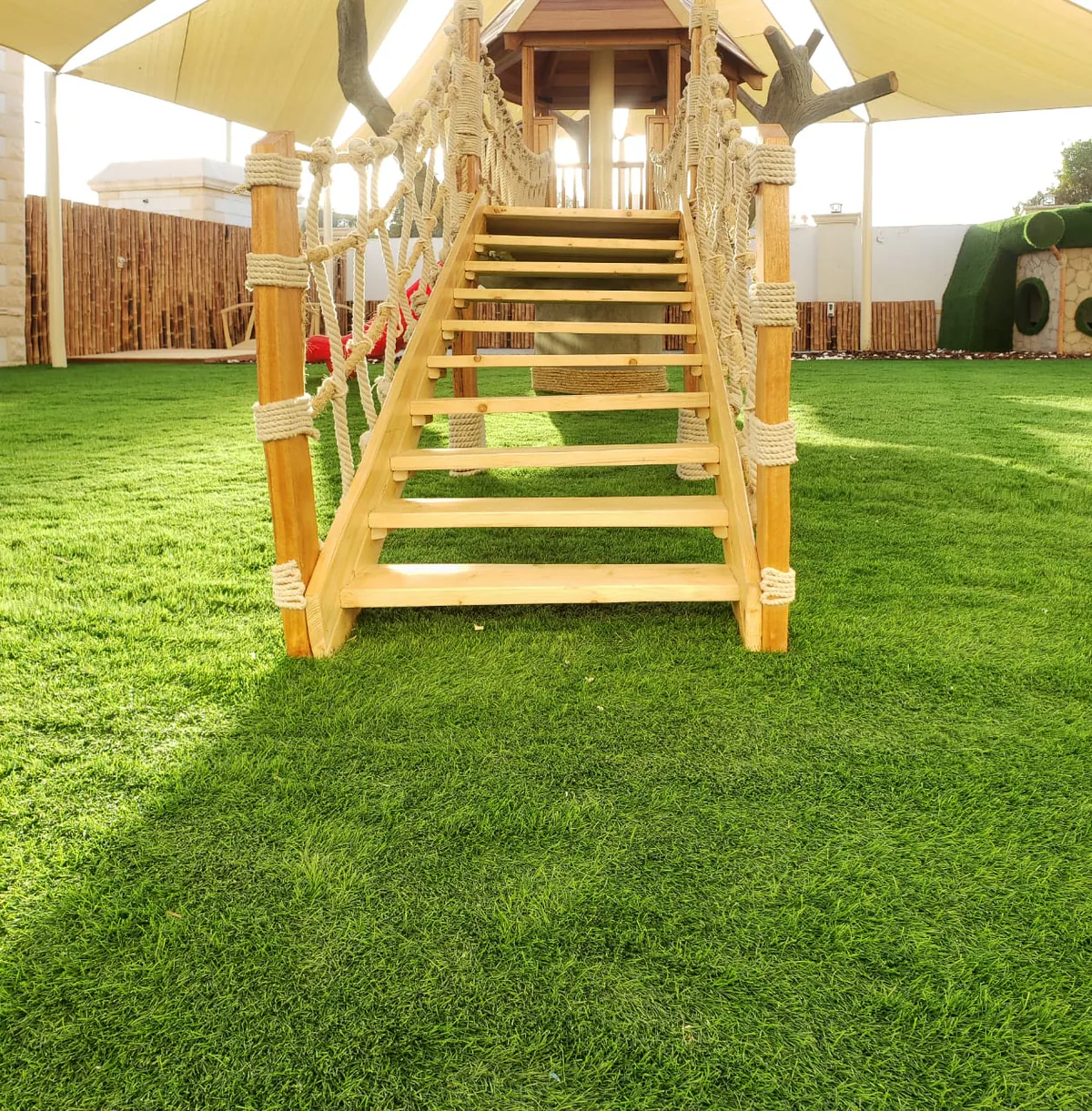 Nursery landscape project in Abu Dhabi — project view 7