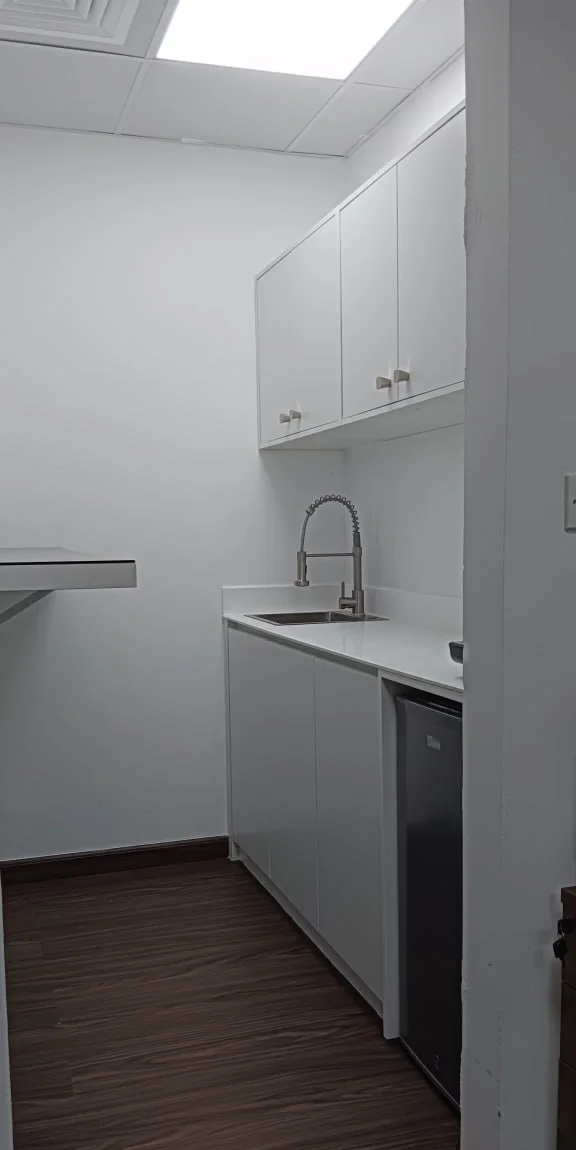 Office kitchen and storage joinery — project view 10