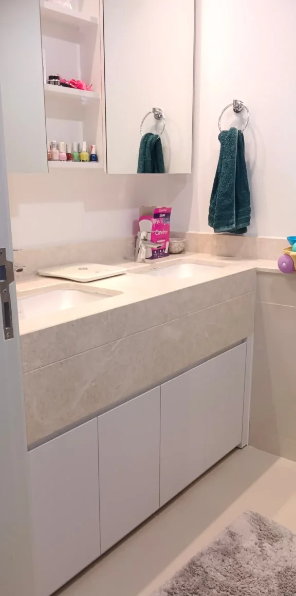 Custom vanity storage — project view 3