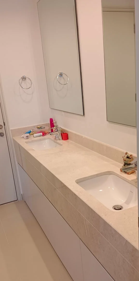 Custom vanity storage — project view 4